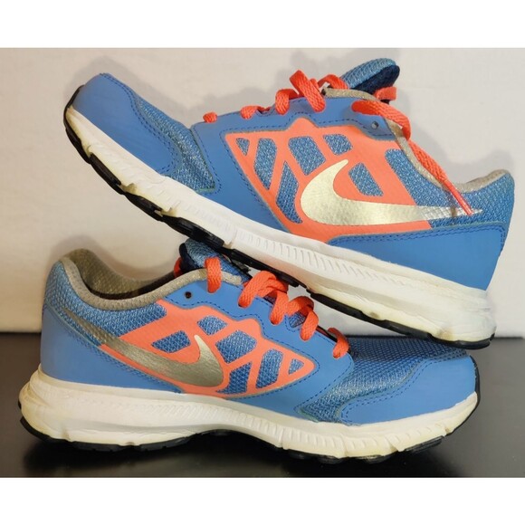 Girls Kids Youth Nike Downshifter 6 Light Blue 2015 DS Sneakers Shoes Size4 - Picture 6 of 16